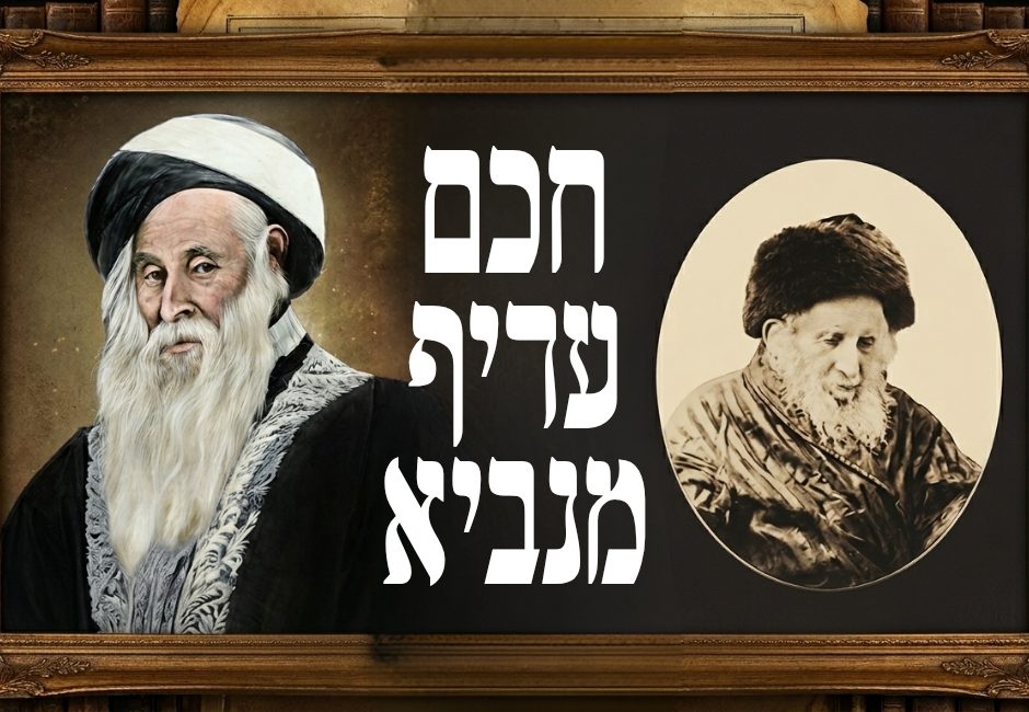 חכמים עדיפים מנביא…
